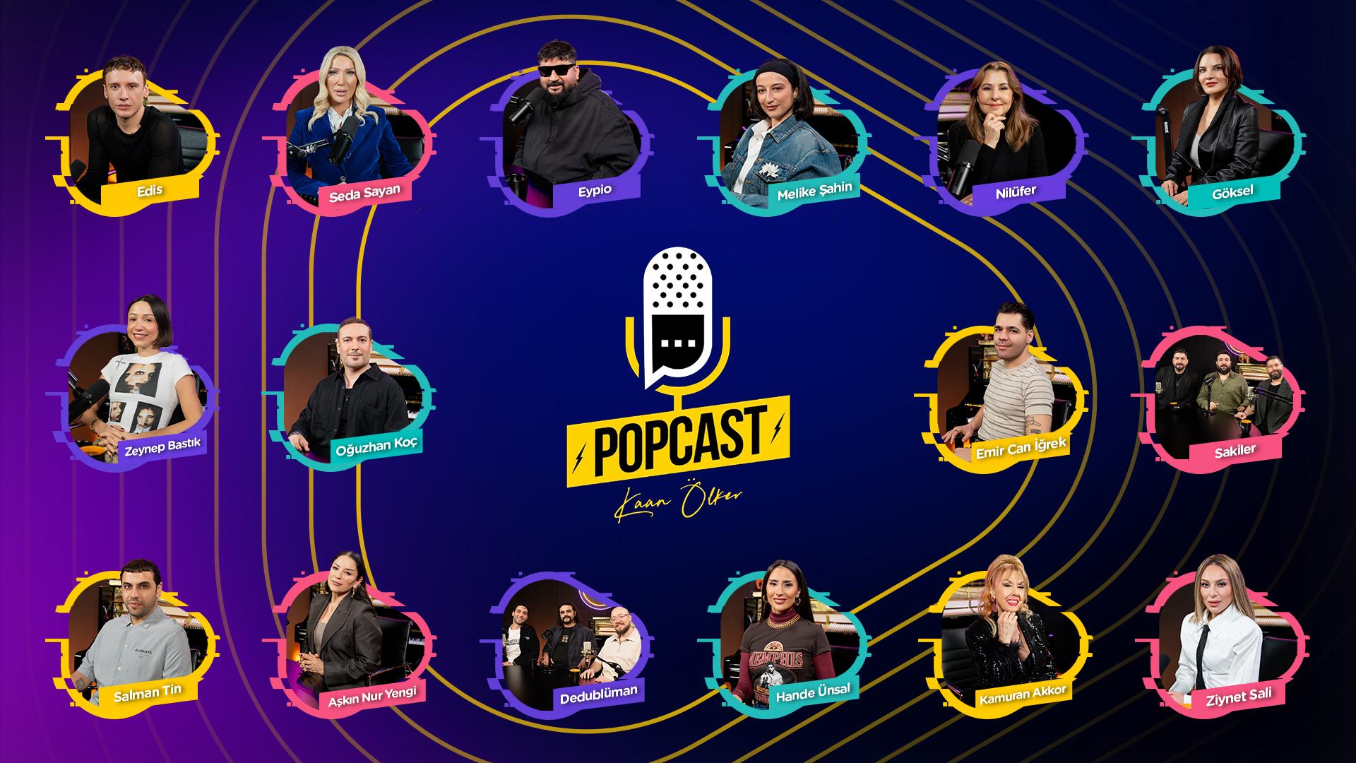 Pop Bizde ile Yıldızlar Geçidi: fizy Popcast 3. Sezonuyla Geri Döndü!