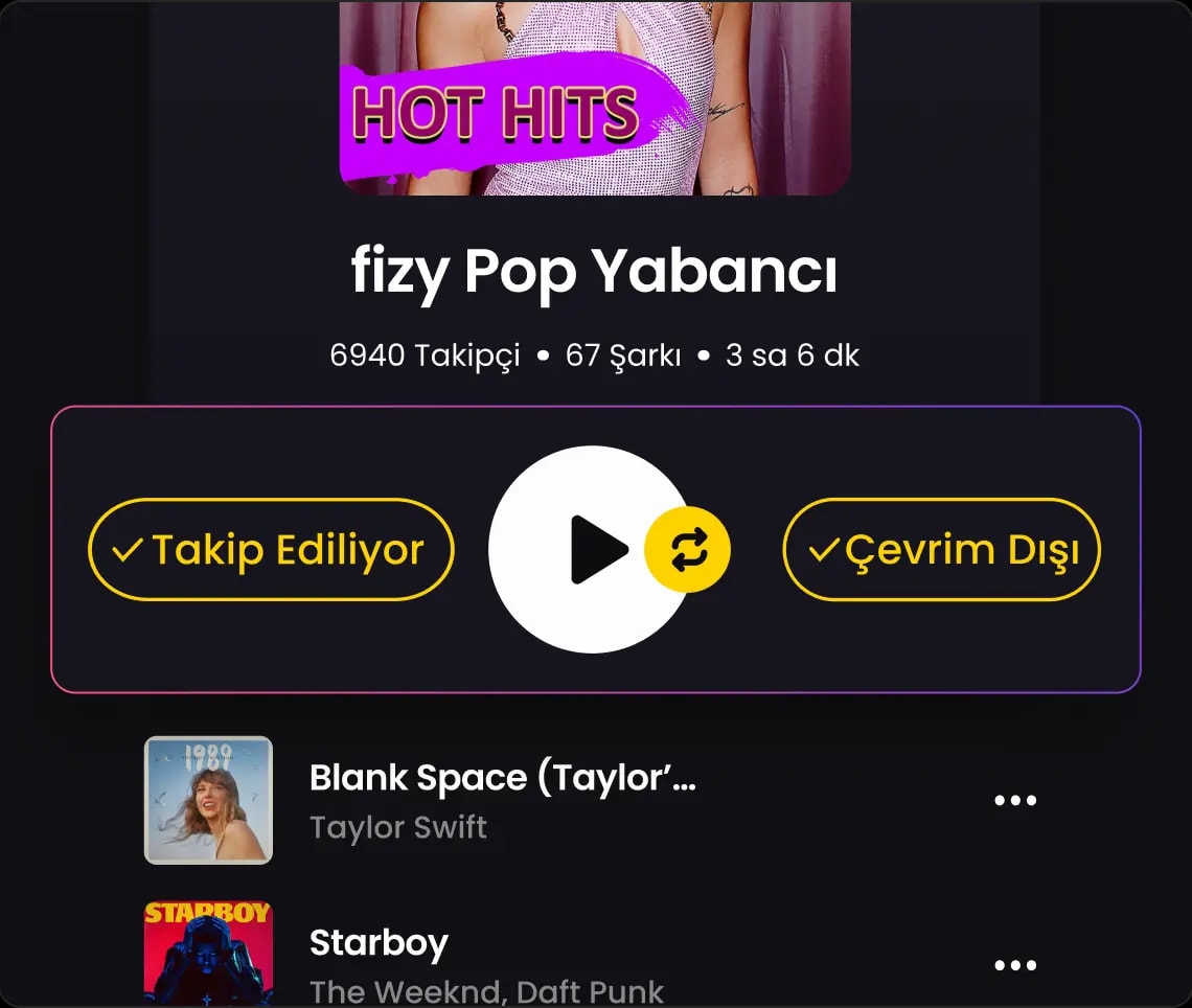 Çevrimdışı Dinleme